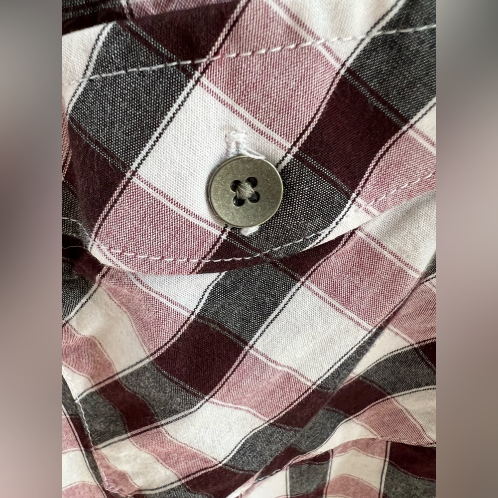 Kenneth Cole Reaction Long-Sleeve Button-Down w/Elbow Patches-Size S-Worn once - Picture 3 of 6